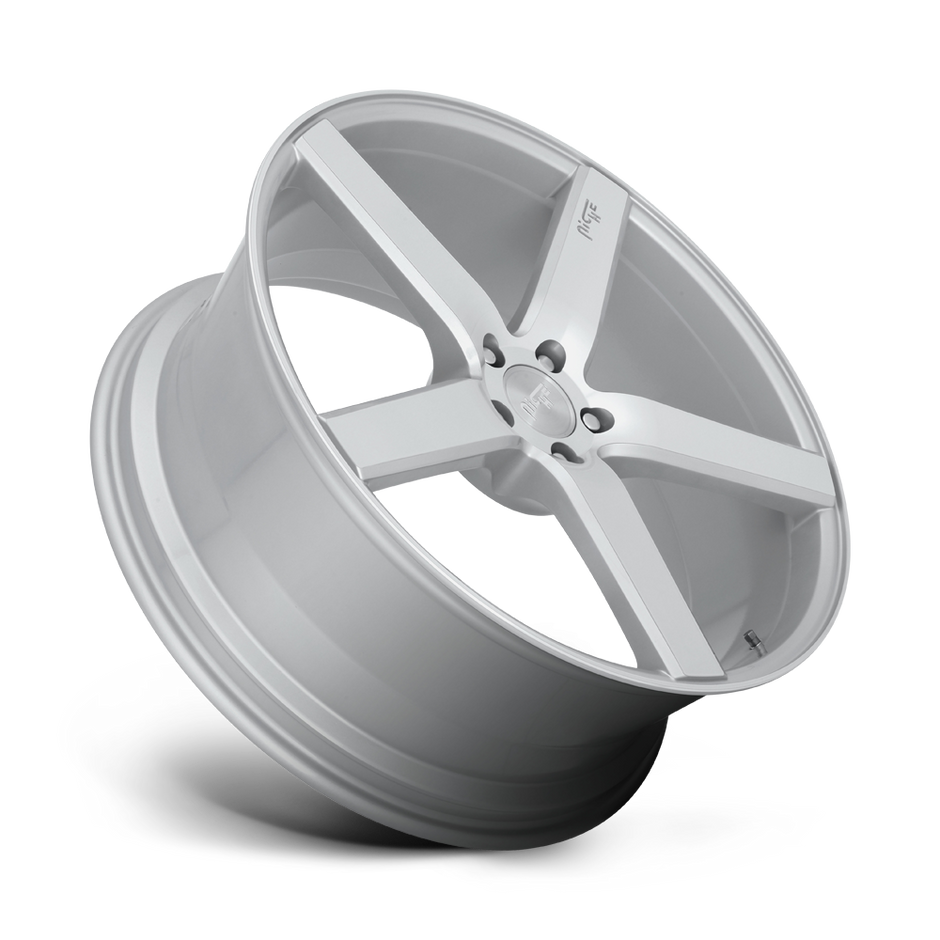 Niche M135 Milan 18x8 Gloss Silver Machined 40mm ET 72.56mm CB 5x114.3