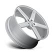 Niche M135 Milan 18x8 Gloss Silver Machined 40mm ET 72.56mm CB 5x114.3
