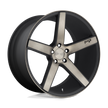 Niche M134 Milan 19x8.5 Matte Black w/DDT Machined 35mm ET 72.56mm CB 5x114.3