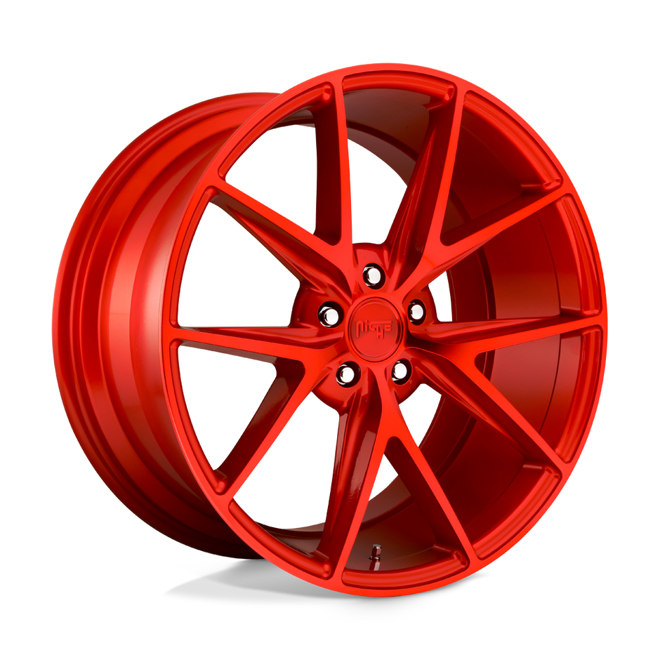 Niche M186 Misano 18x8 Candy Red 40mm ET 72.56mm CB 5x114.3