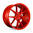 Niche M186 Misano 18x8 Candy Red 40mm ET 72.56mm CB 5x114.3