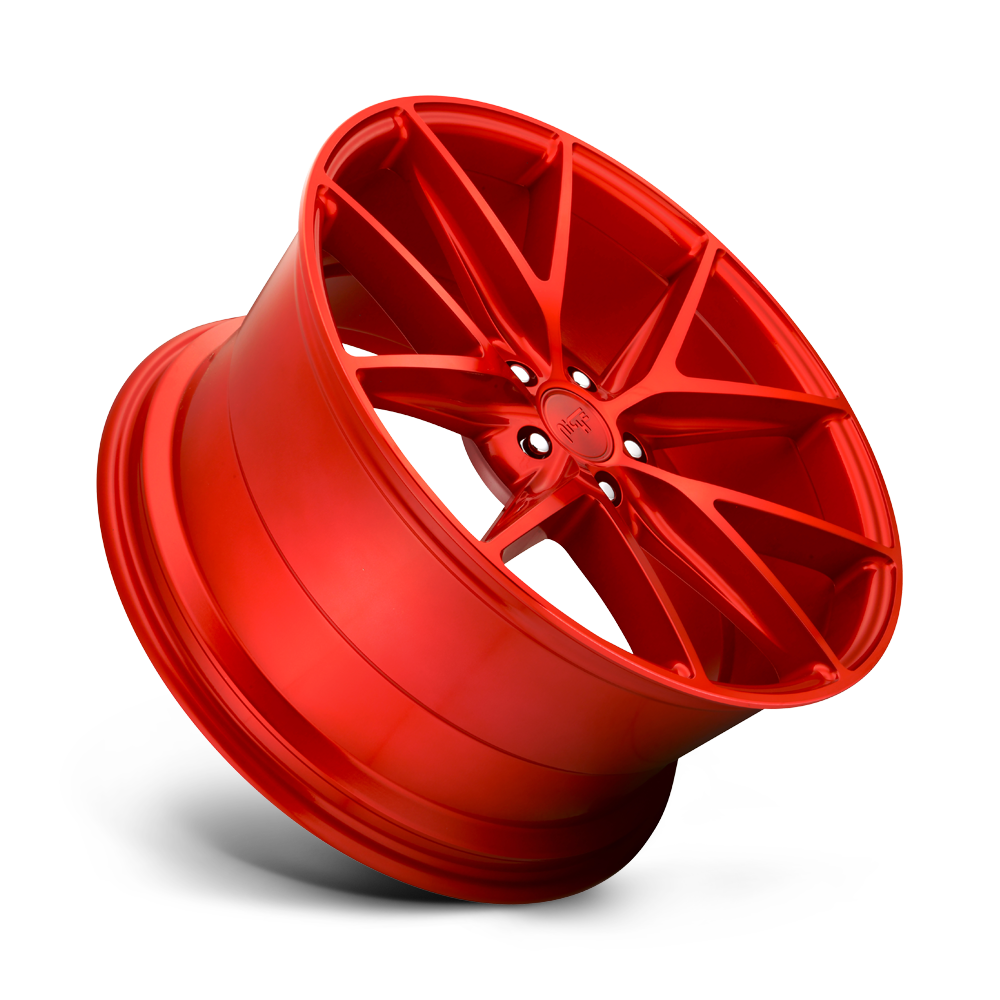 Niche M186 Misano 18x8 Candy Red 40mm ET 72.56mm CB 5x114.3
