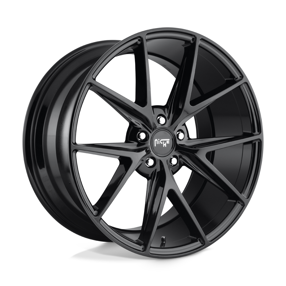 Niche M119 Misano 20x10 Gloss Black 40mm ET 72.56mm CB 5x120