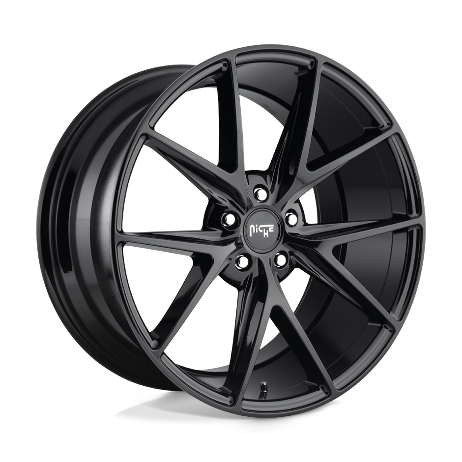 Niche M119 Misano 20x10 Gloss Black 40mm ET 72.56mm CB 5x120