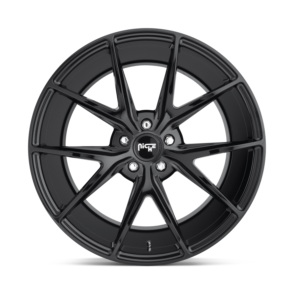 Niche M119 Misano 20x10 Gloss Black 40mm ET 72.56mm CB 5x120