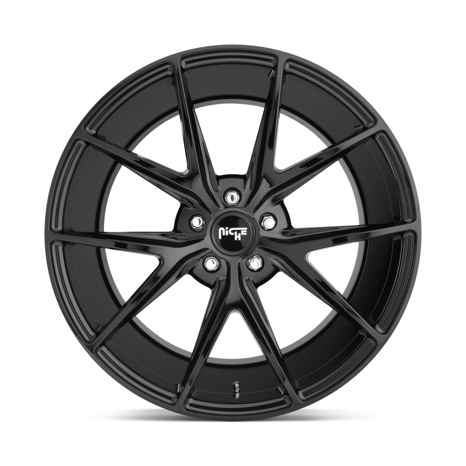 Niche M119 Misano 20x10 Gloss Black 40mm ET 72.56mm CB 5x120