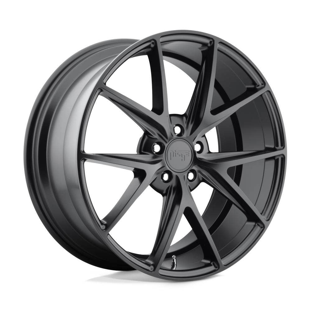 Niche M117 Misano 22x10.5 Matte Black 55mm ET 71.7mm CB 5x130