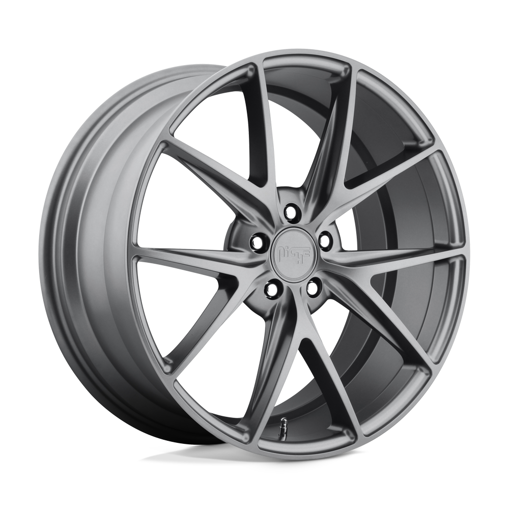 Niche M116 Misano 17x8 Matte Gunmetal 40mm ET 66.56mm CB 5x112