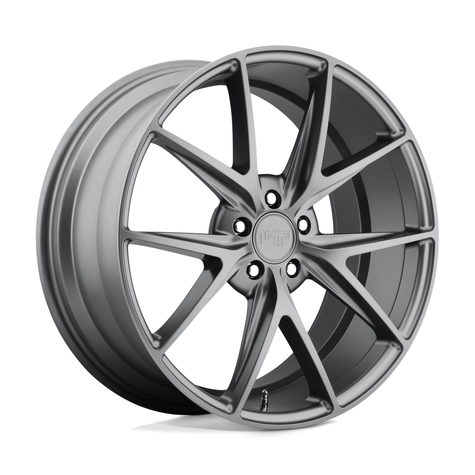 Niche M116 Misano 17x8 Matte Gunmetal 40mm ET 66.56mm CB 5x112