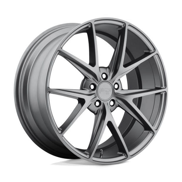 Niche M116 Misano 22x10.5 Matte Gunmetal 55mm ET Custom CB 5x130