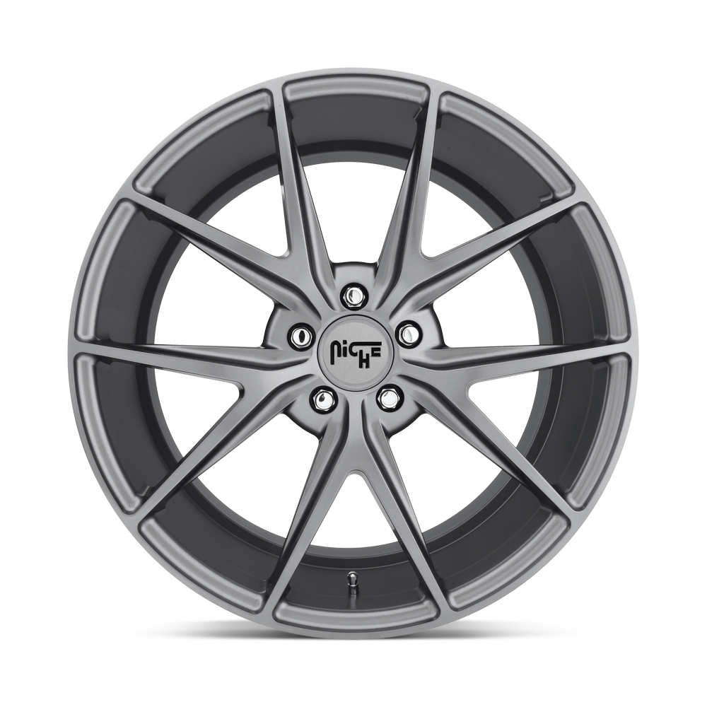 Niche M116 Misano 17x8 Matte Gunmetal 40mm ET 66.56mm CB 5x112