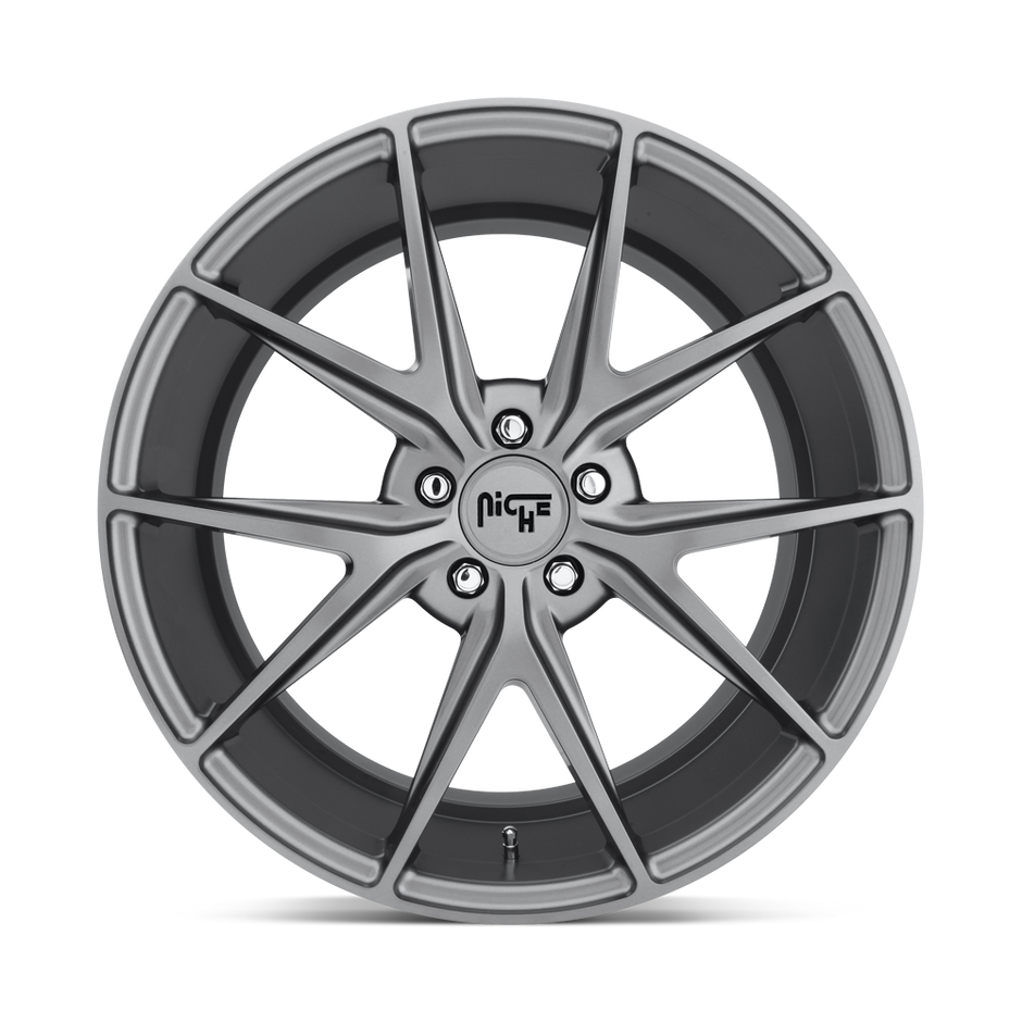 Niche M116 Misano 17x8 Matte Gunmetal 40mm ET 66.56mm CB 5x112