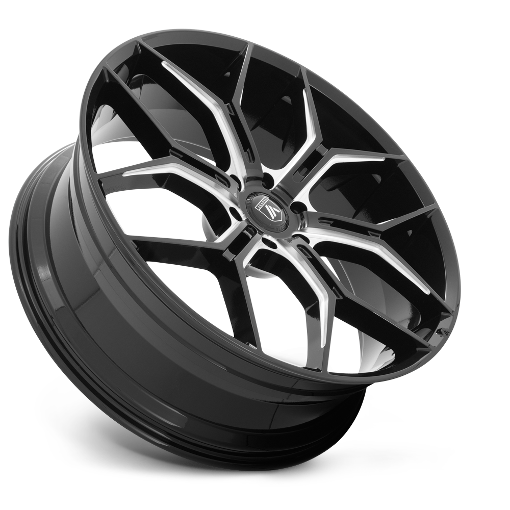 Asanti Wheels ABL38 Monarch T Truck 22x9.5 Gloss Black Milled 20mm ET 66.9mm CB 6x120