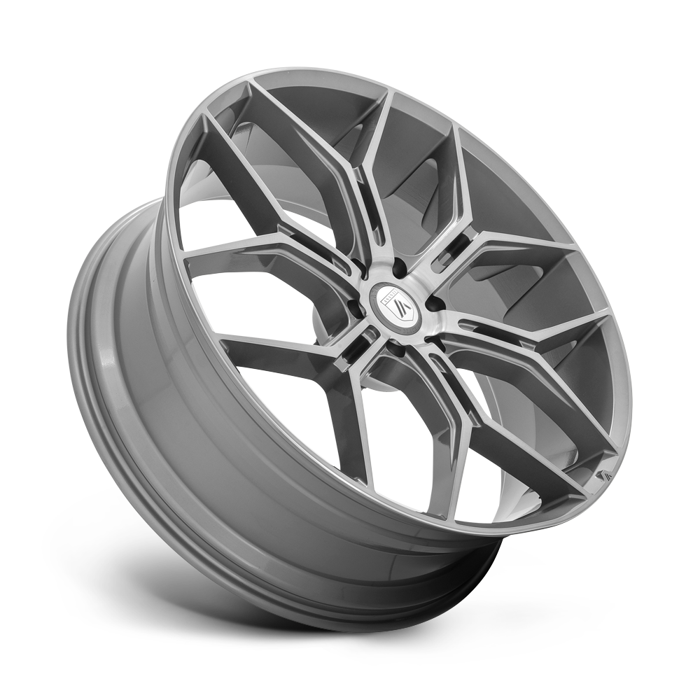 Asanti Wheels ABL38 Monarch T Truck 24x10 Titanium Brushed 20mm ET 106.1mm CB 6x139.7