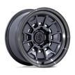 Black Rhino Hard Alloys BR021 Mondo 17x8.5 Matte Gunmetal w/Gloss Gray Lip -10mm ET 106.1mm CB 6x139.7