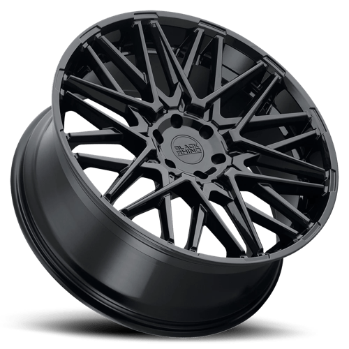 Black Rhino Hard Alloys Morocco 20x9 Gloss Black 15mm ET 112.1mm CB 6x139.7