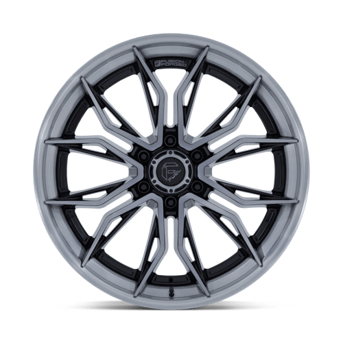 Fuel Wheels FC404 Mutiny 20x10 Gloss Black Brushed w/Dark Tint -18mm ET 87.1mm CB 6x135