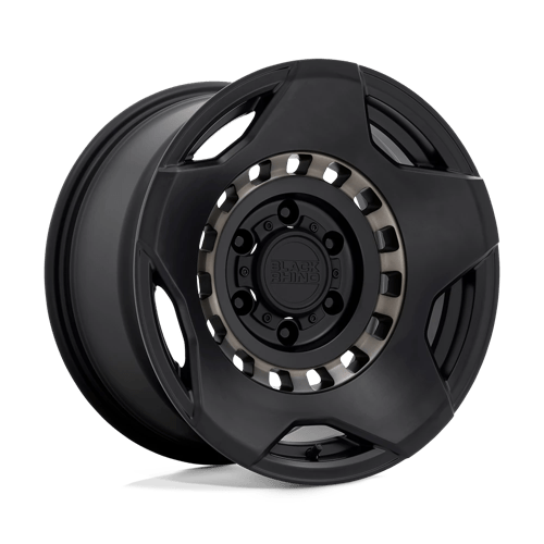 Black Rhino Hard Alloys Muzzle 17x9 Matte Black w/Machined Tint Ring -18mm ET 71.5mm CB 5x127