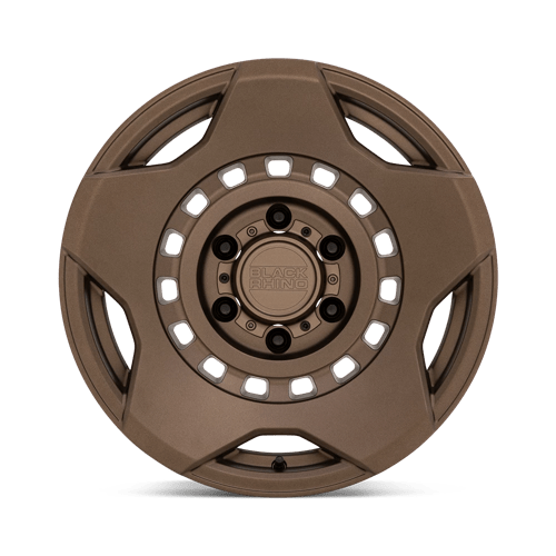 Black Rhino Hard Alloys Muzzle 17x9 Matte Bronze -18mm ET 71.5mm CB 5x127