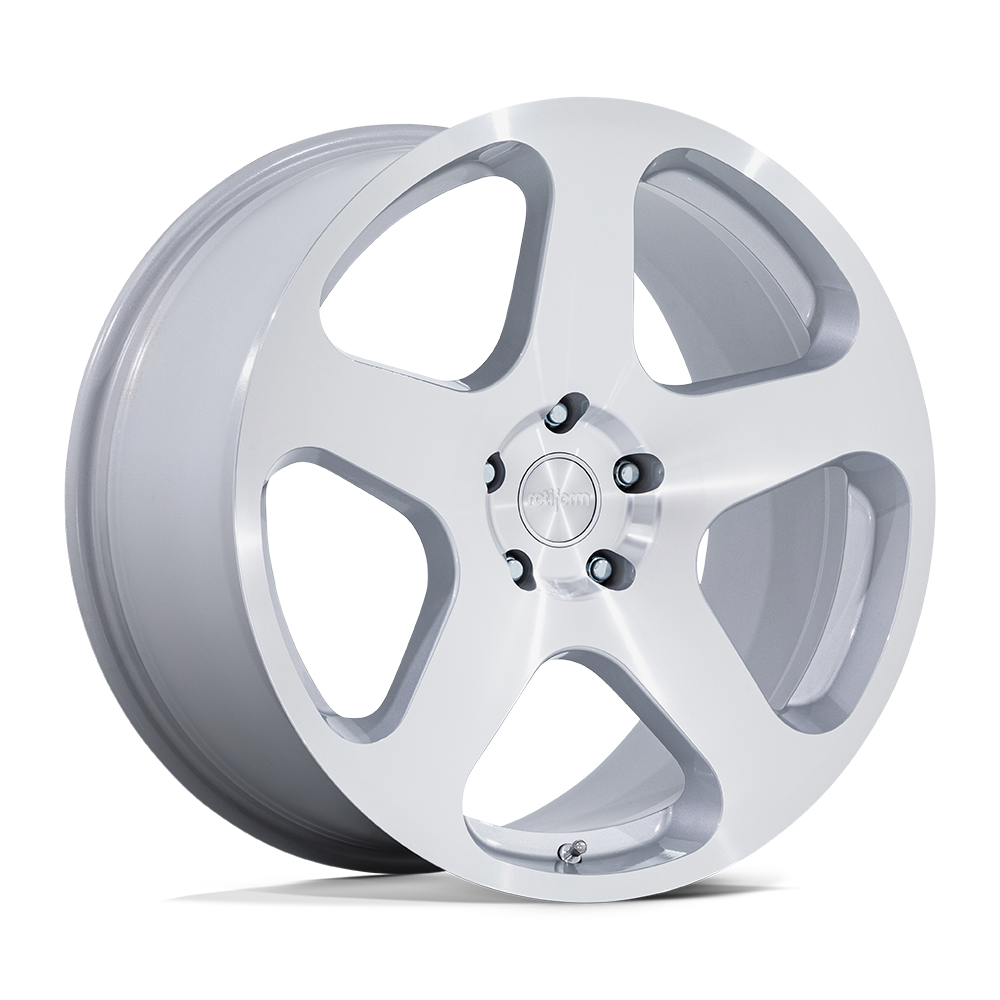 Rotiform RC200 NUE 20x10 Gloss Silver w/Machined Face 40mm ET 65.07mm CB 5x120