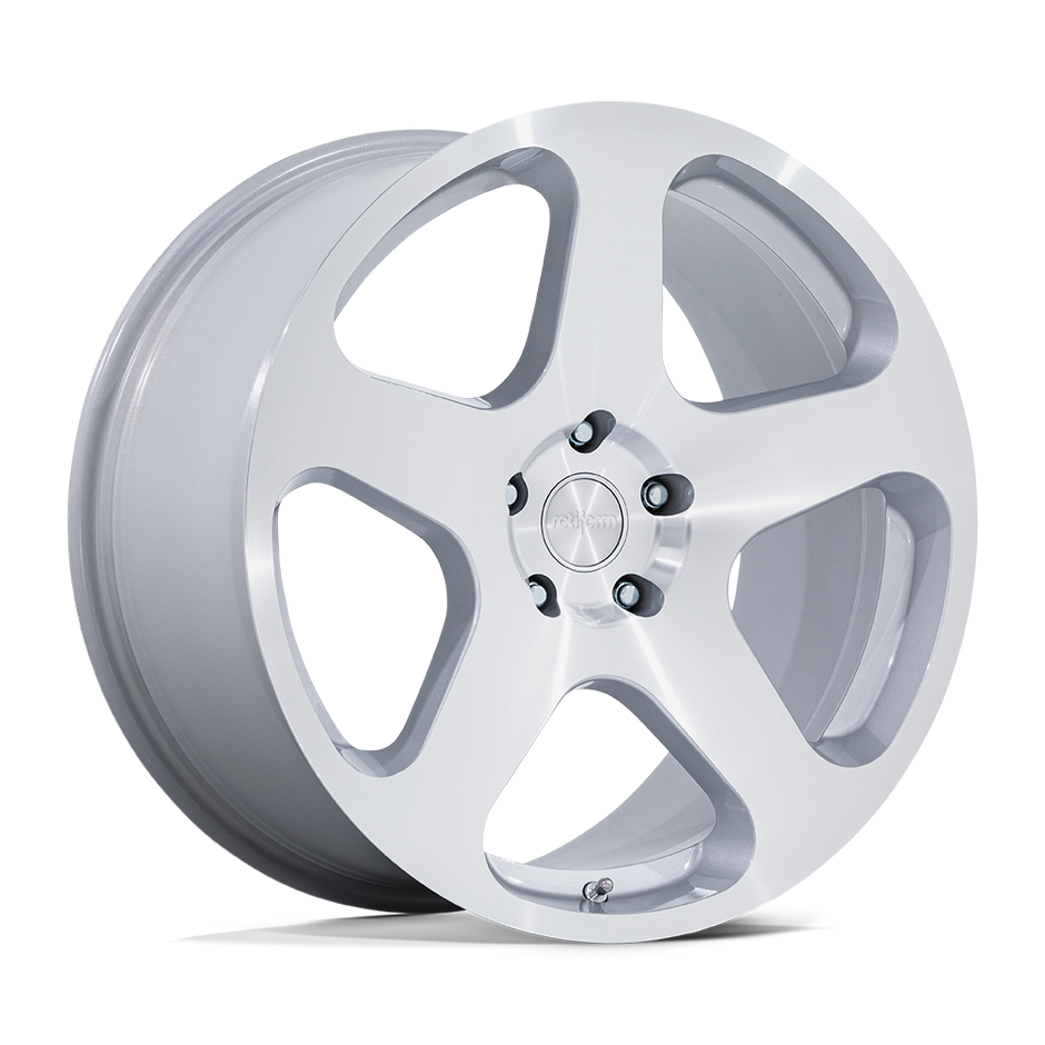 Rotiform RC200 NUE 20x10 Gloss Silver w/Machined Face 40mm ET 65.07mm CB 5x120
