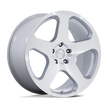 Rotiform RC200 NUE 20x10 Gloss Silver w/Machined Face 40mm ET 65.07mm CB 5x120