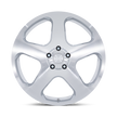 Rotiform RC200 NUE 20x10 Gloss Silver w/Machined Face 40mm ET 65.07mm CB 5x120