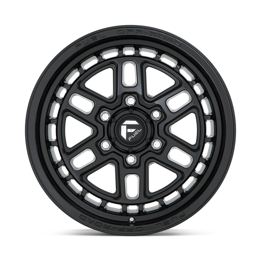 Fuel Wheels D667 Nitro 17x9 Matte Black -12mm ET 71.5mm CB 5x127