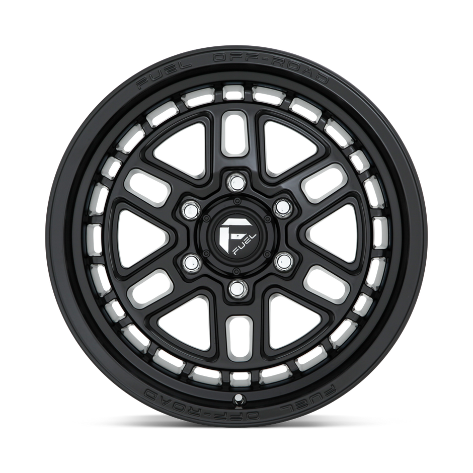 Fuel Wheels D667 Nitro 17x9 Matte Black -12mm ET 71.5mm CB 5x127