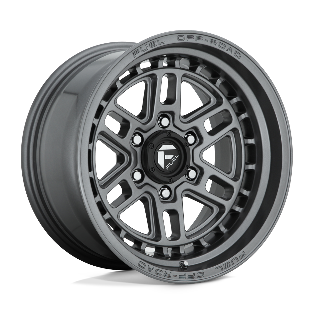 Fuel Wheels D668 Nitro 17x9 Matte Gun Metal -12mm ET 71.5mm CB 5x127