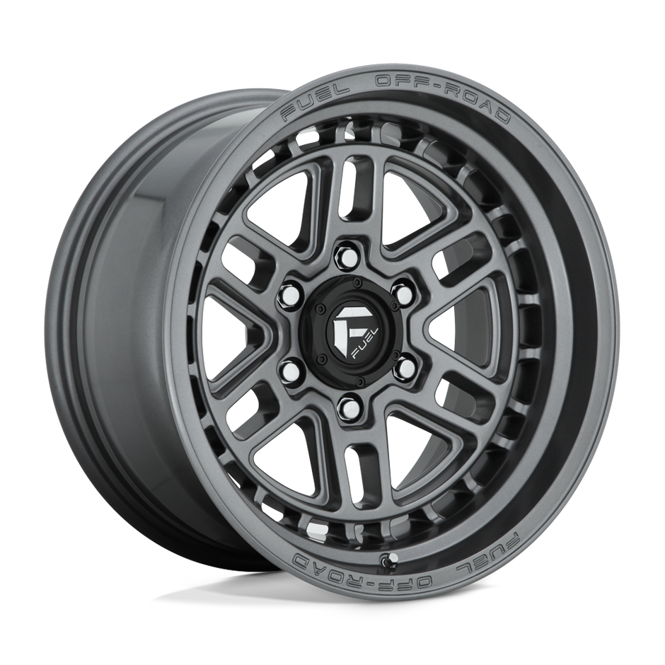 Fuel Wheels D668 Nitro 17x9 Matte Gun Metal -12mm ET 71.5mm CB 5x127