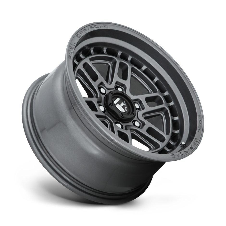 Fuel Wheels D668 Nitro 17x9 Matte Gun Metal -12mm ET 71.5mm CB 5x127
