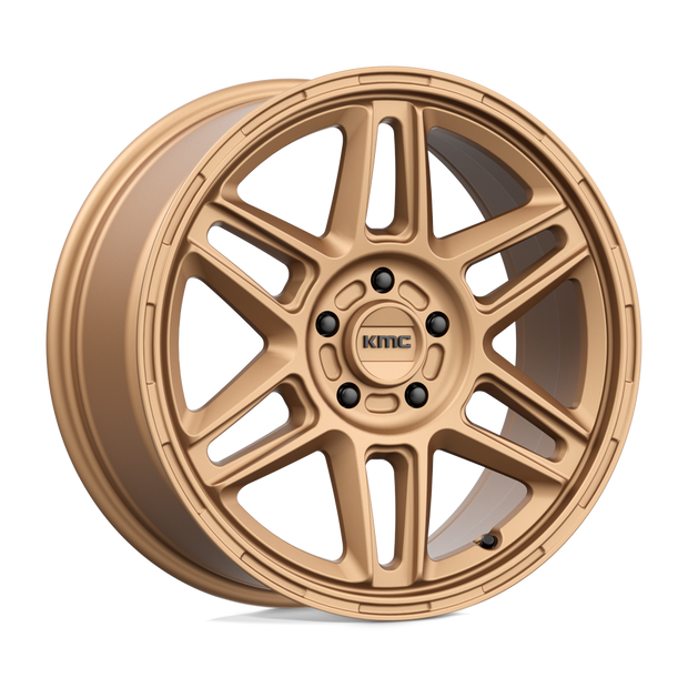 KMC Wheels KM716 Nomad 17x8 Matte Bronze 38mm ET 72.56mm CB 5x110