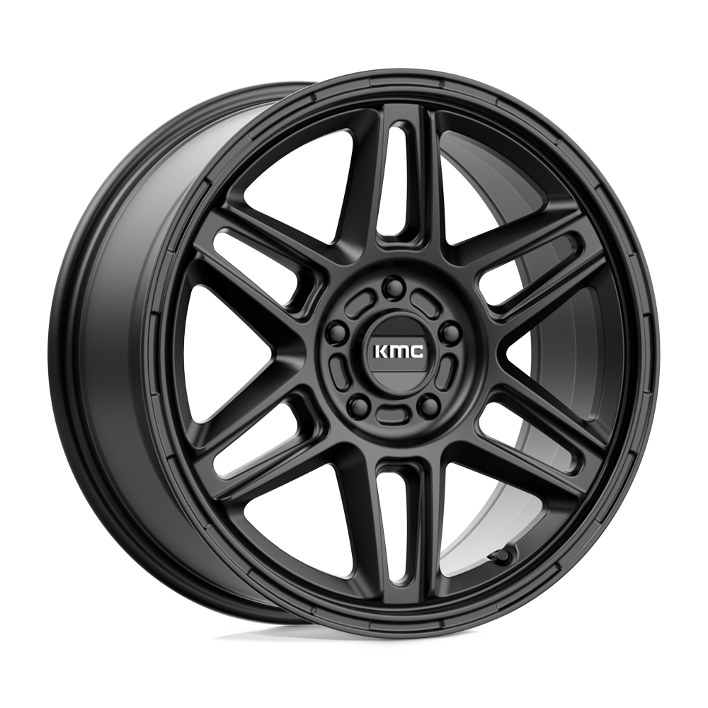 KMC Wheels KM716 Nomad 18x8 Satin Black 38mm ET 72.56mm CB 5x110