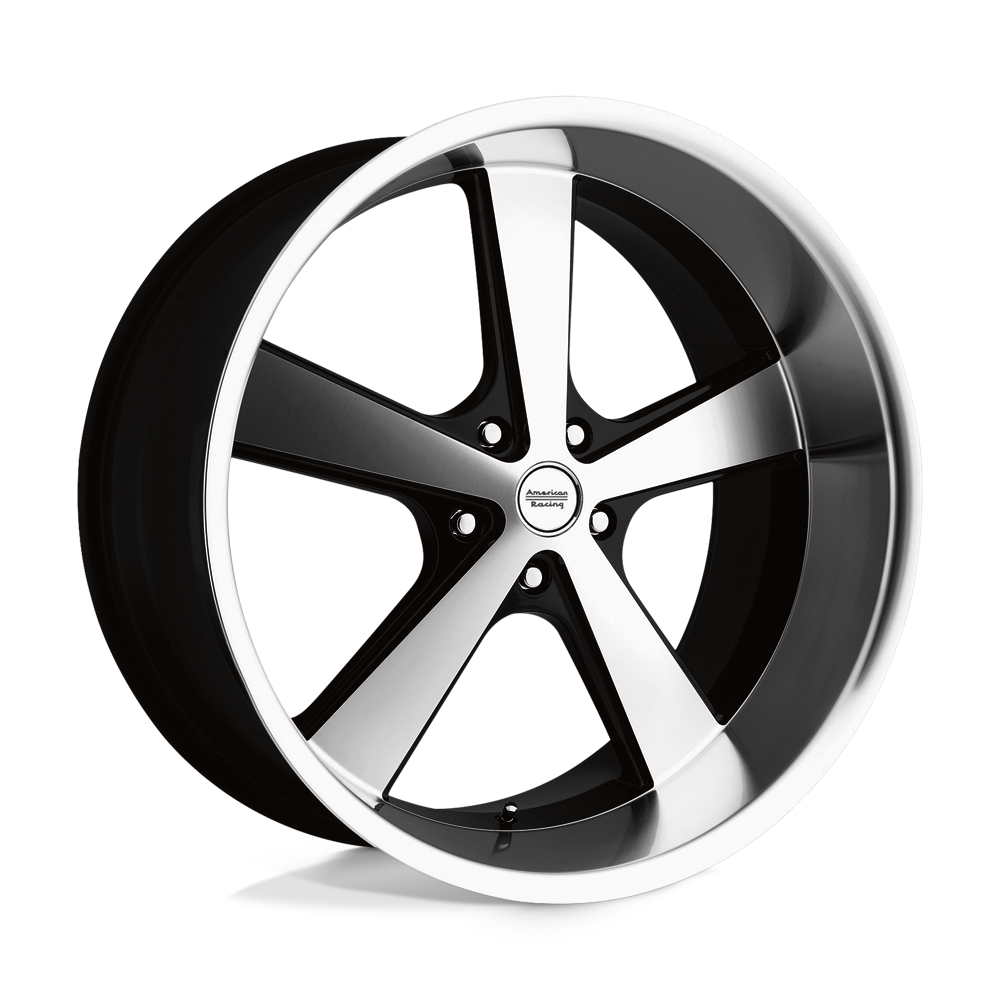 American Racing VN701 Nova 22x11 Gloss Black Machined 18mm ET 78.1mm CB 5x127