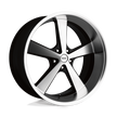 American Racing VN701 Nova 20x8.5 Gloss Black Machined 0mm ET 78.1mm CB 5x127