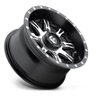Fuel Wheels D541 Nutz UTV 14x7 Matte Black Machined 13mm ET 79.4mm CB 4x110