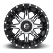 Fuel Wheels D541 Nutz UTV 14x7 Matte Black Machined 13mm ET 79.4mm CB 4x110