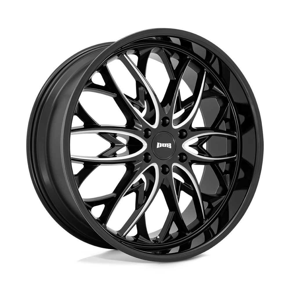 DUB Wheels S263 O.G. 22x9.5 Gloss Black Milled 25mm ET 106.1mm CB 6x139.7