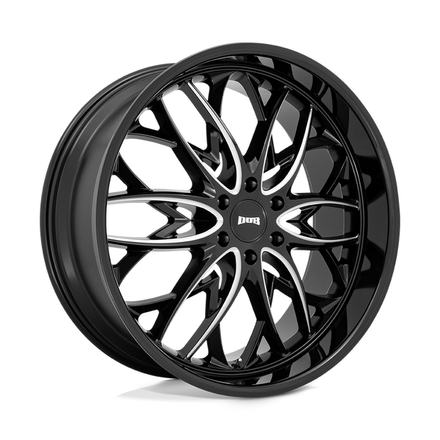 DUB Wheels S263 O.G. 26x10 Gloss Black Milled 30mm ET 87.1mm CB 6x135