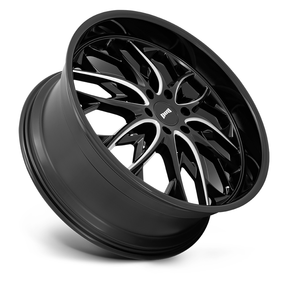 DUB Wheels S263 O.G. 22x9.5 Gloss Black Milled 25mm ET 106.1mm CB 6x139.7