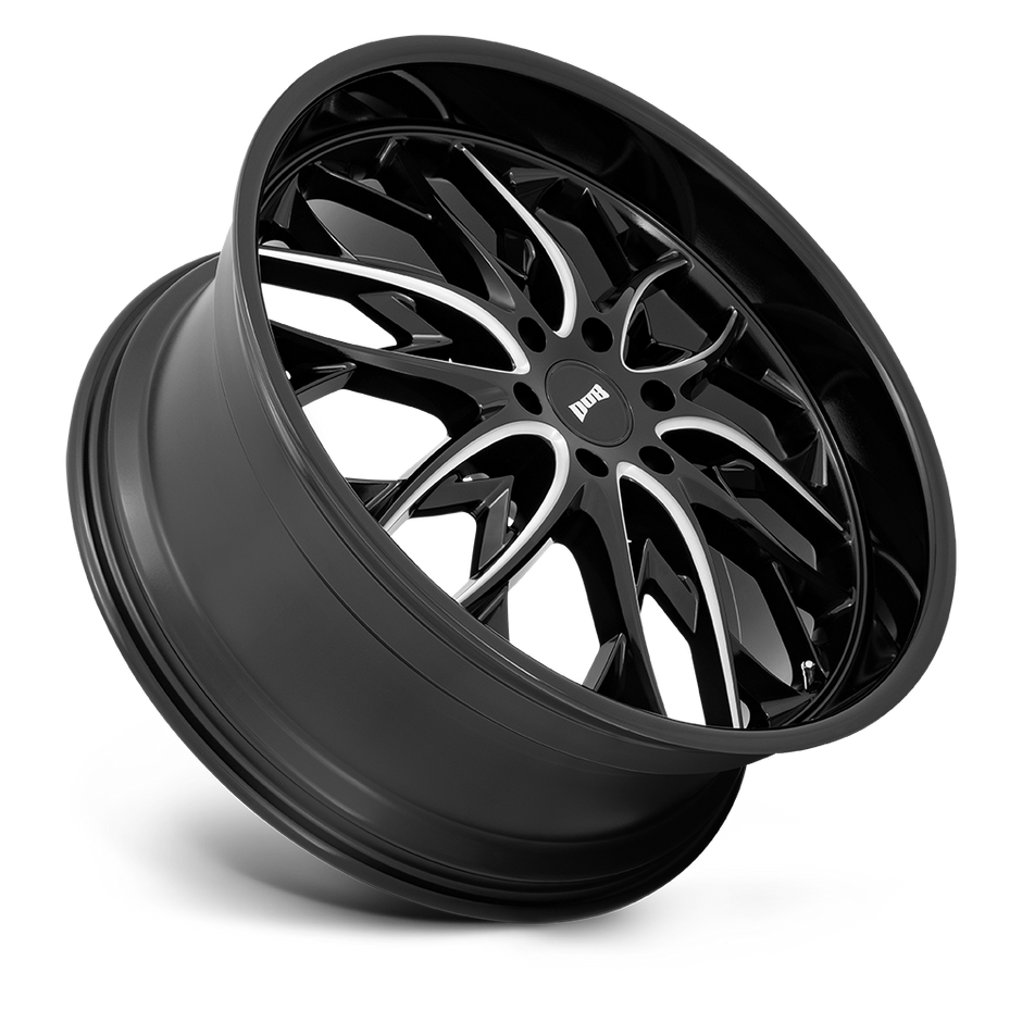 DUB Wheels S263 O.G. 22x9.5 Gloss Black Milled 25mm ET 106.1mm CB 6x139.7