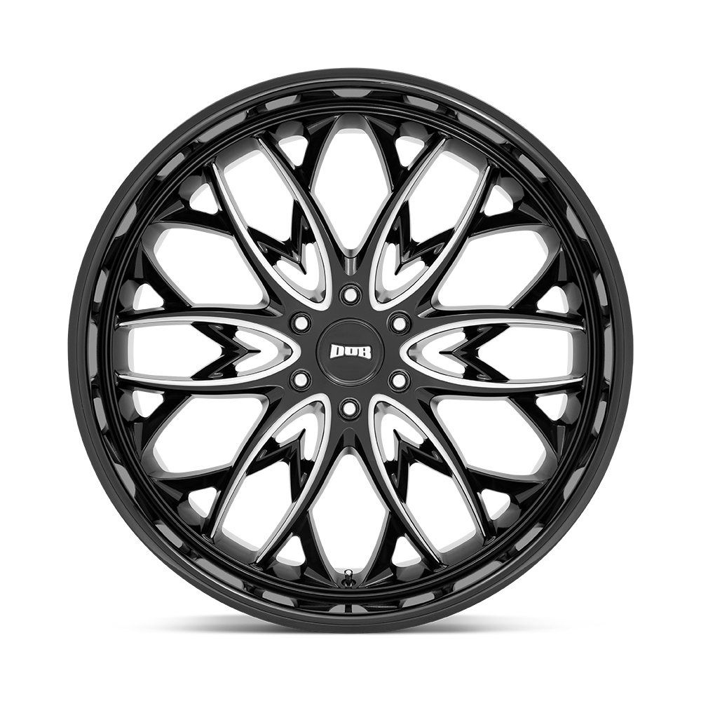 DUB Wheels S263 O.G. 22x9.5 Gloss Black Milled 25mm ET 106.1mm CB 6x139.7