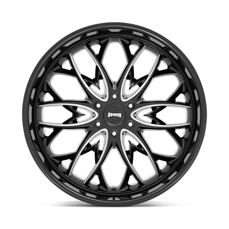 DUB Wheels S263 O.G. 22x9.5 Gloss Black Milled 25mm ET 106.1mm CB 6x139.7