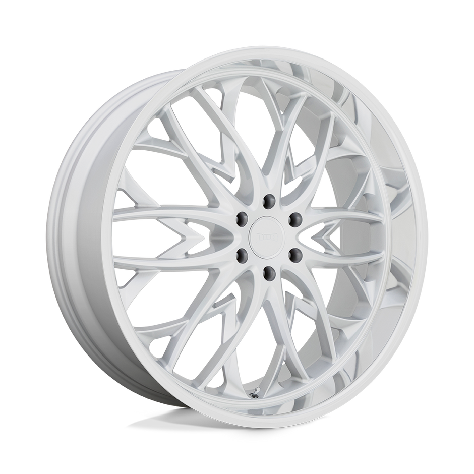 DUB Wheels S264 O.G. 22x9.5 Silver w/Diamond Cut Lip 25mm ET 106.1mm CB 6x139.7