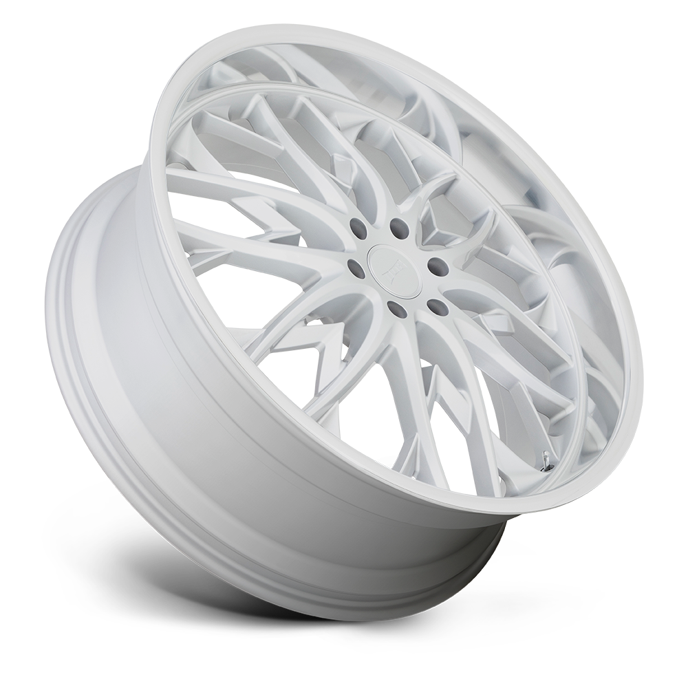 DUB Wheels S264 O.G. 22x9.5 Silver w/Diamond Cut Lip 25mm ET 106.1mm CB 6x139.7