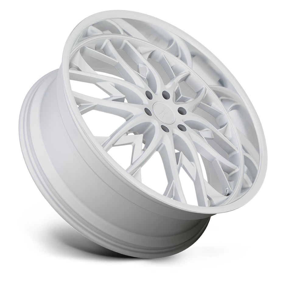 DUB Wheels S264 O.G. 22x9.5 Silver w/Diamond Cut Lip 25mm ET 106.1mm CB 6x139.7