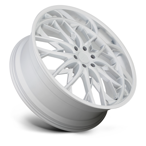 DUB Wheels S264 O.G. 26x10 Silver w/Diamond Cut Lip 30mm ET 87.1mm CB 6x135