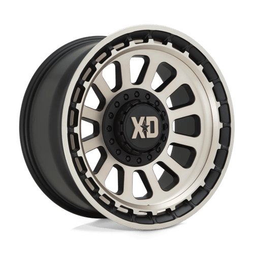 XD Wheels XD856 Omega 20x10 Satin Black w/Bronze Tint -18mm ET 110.1mm CB 5x139.7/5x150 wheel