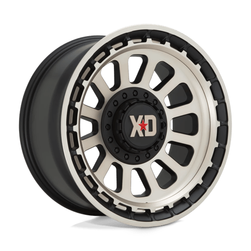 XD Wheels XD856 Omega 20x10 Satin Black w/Bronze Tint -18mm ET 110.1mm CB 5x139.7/5x150 wheel